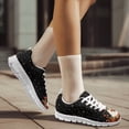 thumbnail image 6 of chaqlin Halloween Ghosts Sneakers for Women Men Size 12 Comfortable Mesh Walking Shoes Breathable Lace Up Running Shoes Outdoor Training Flats, 6 of 7