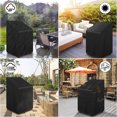 thumbnail image 3 of Fangsheng Outdoor Chair Covers-Waterproof Garden Patio Chair Covers Dust Proof, Rainproof and Snow Proof High Back Patio Stacking Chair Covers 47×30×26×33 in Outdoor Furniture Cover, 3 of 6