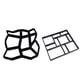thumbnail image 1 of 2x Reusable Garden Driveway Path Floor Paving Pavement DIY Path, 1 of 4