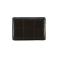 thumbnail image 4 of Linon Claridge 26.5" Backless Indoor Wood Counter Stool, Dark Brown/Brown Faux Leather, 1 Stool, 4 of 14