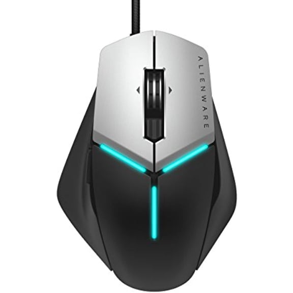 Alienware Elite Gaming Mouse Aw958-12, 000 Dpi - 5 On-The-Fly Dpi Settings - 13 Programmable Buttons