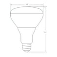 thumbnail image 3 of Feit Electric 7.2W (65 Watt Equiv.) Daylight Light Bulbs, BR30, Medium E26 Base, Dimmable (3 Pack), 3 of 8