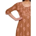 thumbnail image 3 of Moomaya Kurti Robe Longue Imprimée pour Femmes, Haut Indien pour Femmes, 3 of 5