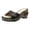 Black, variant on Women's Slip on Espadrilles Wedge Sandals Open Toe Platform Comfortable Slides Shoes for Summer Beach Vacation Resort Wear 2026 White Size 6.5
