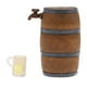 thumbnail image 2 of 6pcs Vintage Beer Barrel Glass Para 12th Dollhouse Decoration Accesorio, 2 of 9