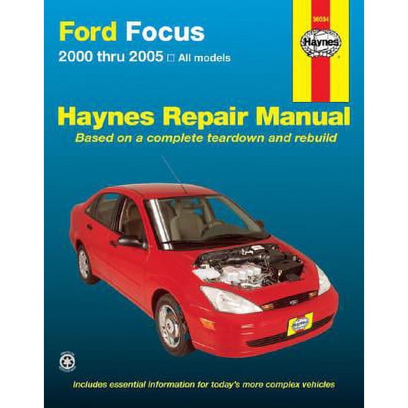 Ford Focus 2000 Thru 2005