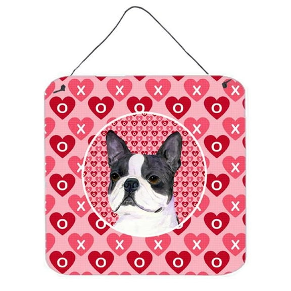 Boston Terrier Aluminium Metal Wall Or Door Hanging Prints