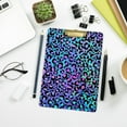 thumbnail image 7 of FMSHPON Fashion Colorful Leopard Print Clipboard Hardboard Wood Nursing Clip Board and Pull for Standard A4 Letter 13x9 inches, 7 of 7