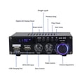 thumbnail image 2 of 30Wx2 Amplificador de audio Mini HiFi Estéreo Amplificador Receptor Subwoofer para automóvil doméstico Kuymtek Para estrenar, 2 of 5
