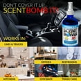thumbnail image 3 of Scent Bomb Hawaiian Blue 8 oz Air Freshener Spray, Long-Lasting Odor Eliminator for Home & Car, Effective Deodorizer Spray for Kitchen, Bathroom, Fresh Room Spray & Smell Neutralizer, 3 of 6