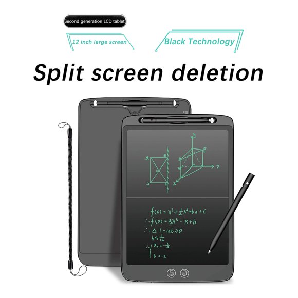 WREESH Stylet Tablette de Dessin à Écran Séparé pour Écriture Manuscrite LCD 12 Pouces Inclus