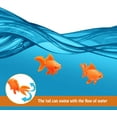 thumbnail image 3 of 30 Pieces Fake Goldfish Plastic Floating Artificial Aquarium Fish Realistic Moving Orange Goldfish Ornament Decorations for Aquarium Tank, 3 of 7