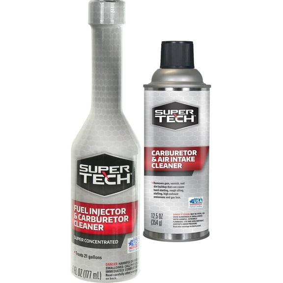 Super Tech Carburator Treatment 2-Piece Bundle