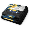 thumbnail image 2 of North Carolina A&T Aggies Fleece Blanket, Very Soft Microfiber Flannel Blanket for Couch Warm and Cozy for All Seasons, 2 of 6
