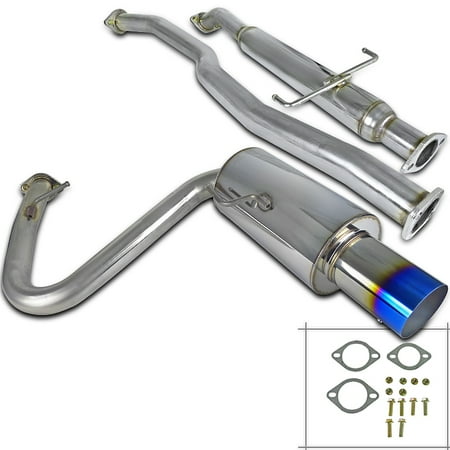 Back Ss Dual Exhaust - Spec-D Tuning For 2005-2010 Scion Tc Jdm 2.5