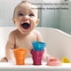 thumbnail image 5 of Juguete de ventosa apilable tazas aplastantes para bebé reconocimiento de color respetuoso con la piel para uso diario ANGGREK Otros, 5 of 8