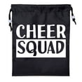 thumbnail image 2 of Mini Cheer Drawstring Bag Pom and Cheer Goodie Bag Team Cheer and Pom Cinch Bags, 2 of 2