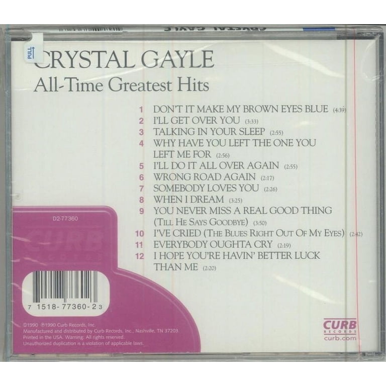 Crystal Gayle - All-Time Greatest Hits - Music & Performance - CD