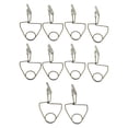 thumbnail image 3 of Esquirla 10 Pieces Flute Pad Clip Repair Tool Professional for Clarinet Piccolo Flute, 3 of 8