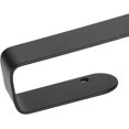 thumbnail image 5 of 50cm Black Stainless Steel Towel Rack Single Rod Towel Slippers Rack Holder for Toilet Bathroom Hotel, 5 of 5