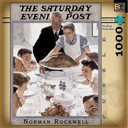 Saturday Evening Post Series: Freedom From Want Puzzle