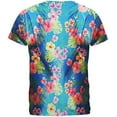 thumbnail image 2 of Tropical Vacation Aloha Superhero Costume All Over Mens T Shirt Multi MD, 2 of 2