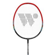 Wish FusionTec 917 Lightweight Badminton Racket Black Red, 1 Racket