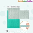 thumbnail image 3 of 4 x 8 Inch Bubble Mailers 50 Pack, Self-Seal Poly Padded Envelope, Waterproof Shipping Bags for Small Business, Teal, 3 of 7
