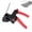 Red, variant on 304 Stainless Steel Cable Tie Tool Kit – 100 Pcs Ties, 11.8″ Length, 200LBS Tensile Strength, Metal Cable Tie Wrap Tool for Chain Link Fence, Exhaust Pipe