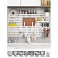 thumbnail image 1 of Punch-free Hole Board  Rack Kitchen Hole Board Accessories  Finishing Display Rack Multifunctional Hole Board, 1 of 7