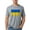 Heather Gray, variant on CafePress - Ukraine Flag T Shirt - Mens Tri-blend T-Shirt