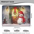 thumbnail image 7 of HUISEFOR Winter Snowman Print Car Trunk Mat 29" x 39" Full Protection Cargo Mat Rear Trunk Liner Scratchproof Cars Accessories Anti Slip Easy Installation for Cars, SUVs, 7 of 7