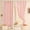 Pink, variant on French Style Light Opulence Vintage Lace Curtains for Bedroom Living Room, No Drill Room Divider Door Curtain, Easy Install Blackout Window Panels for Privacy, 79x36 Inches Beige Blue Pink