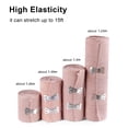 thumbnail image 4 of Graflsoa Elastic Compression Wrap for Medical & Sports Use, Breathable & Adjustable Bandage, High-Stretch Support Band, 5cm x 4.5m, Skin Tone, Polyester-Rubber Blend, 4 of 6