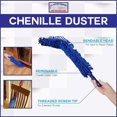 thumbnail image 4 of Spider Web Brush with Pole | Chenille Extension Duster, Aluminum Extension Rod | Extend 18-20 feet Cleaning High Ceilings, Cathedral Ceilings, Ceiling Fans, 4 of 8