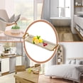 thumbnail image 4 of kowaku Light Brown Dining Table Multipurpose Decorative Candle Holder Tray, 4 of 10