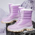 thumbnail image 7 of Lopsie WARMTUNE Women Winter Warm Shoes Waterproof Comfortable Mid Calf Outdoor Snow Boots, 7 of 7