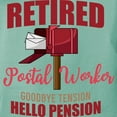 thumbnail image 3 of CafePress - Retired Postal Worker Funny Postman Hello T Shirt - Womens Comfort Colors® Shirt, 3 of 4