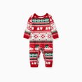 thumbnail image 2 of Pijamas navideños Conjuntos familiares a juego Patrón de camión de reparto con árbol de Navidad Conjuntos de pijamas, 2 of 5