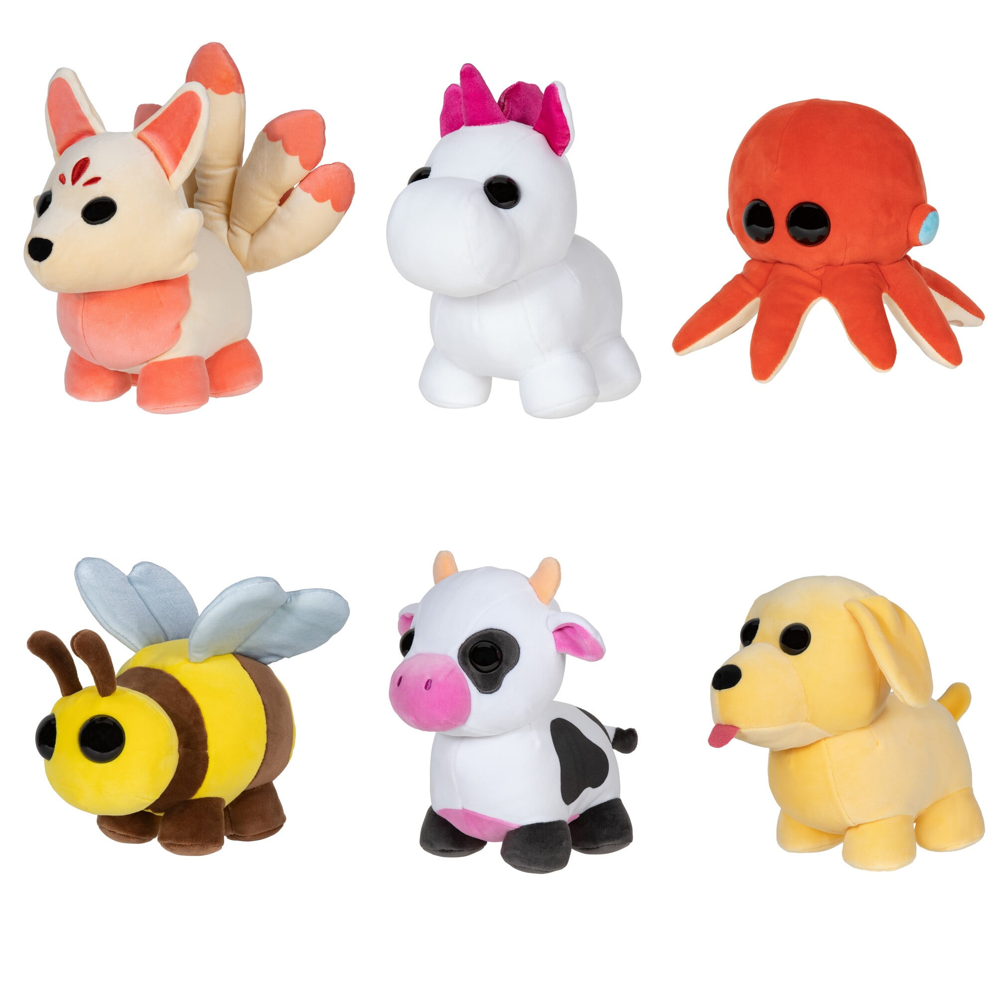 Adopt Me! 8 Collector Plush Pet Octopus, Stuffed Animal Plush Toy 