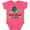 Vintage Hot Pink, variant on Inktastic Miami Beach, Florida Happy Sea Turtle Boys or Girls Baby Bodysuit