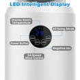 thumbnail image 4 of Advwin 38"Bladeless Tower Fan, Quiet Cooling Air Circulator with 60° Oscillation, 24 Speeds, Silver, 4 of 9