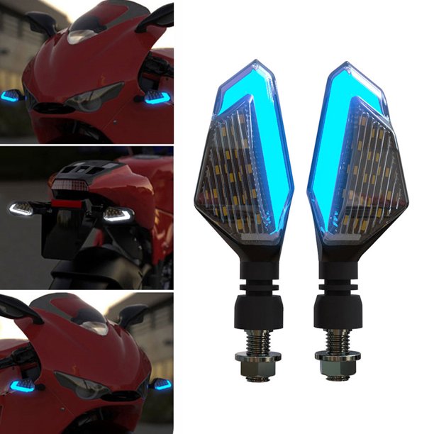 2 uds DRL luces de circulación diurna ahorro de energía lámpara de señal de giro piezas de motocicleta Ndcxsfigh Accesorios para autos y motos