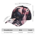 thumbnail image 2 of Honeii Cute Kittens Group Portrait Print Hat, Women's Baseball Hat Unisex Fit, Baseball Cap,Adjustable One Size, 2 of 6