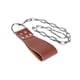 thumbnail image 2 of Correas de carga para mancuernas, accesorio de cinturón de cadena para levantamiento de pesas, cinturón con peso para Marrón, 2 of 9