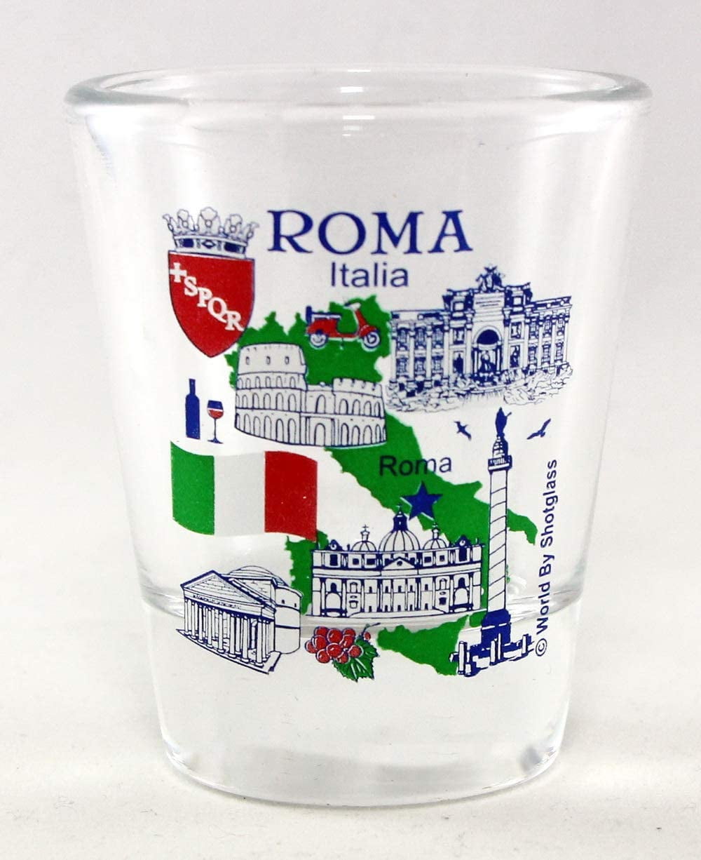 Rome Italy Great Italian Cities Collection Shot Glass