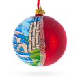 thumbnail image 3 of Adorno Navideño Con Bola De Cristal De Turquía De La Mezquita Azul De Estambul, 4 Pulgadas, 3 of 5