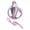 Pink, variant on Miaoju Cat Harness and Leash Set for Outdoor Travel Walking Escape Proof Soft Safe Adjustable Kitten Puppy Small Strap
