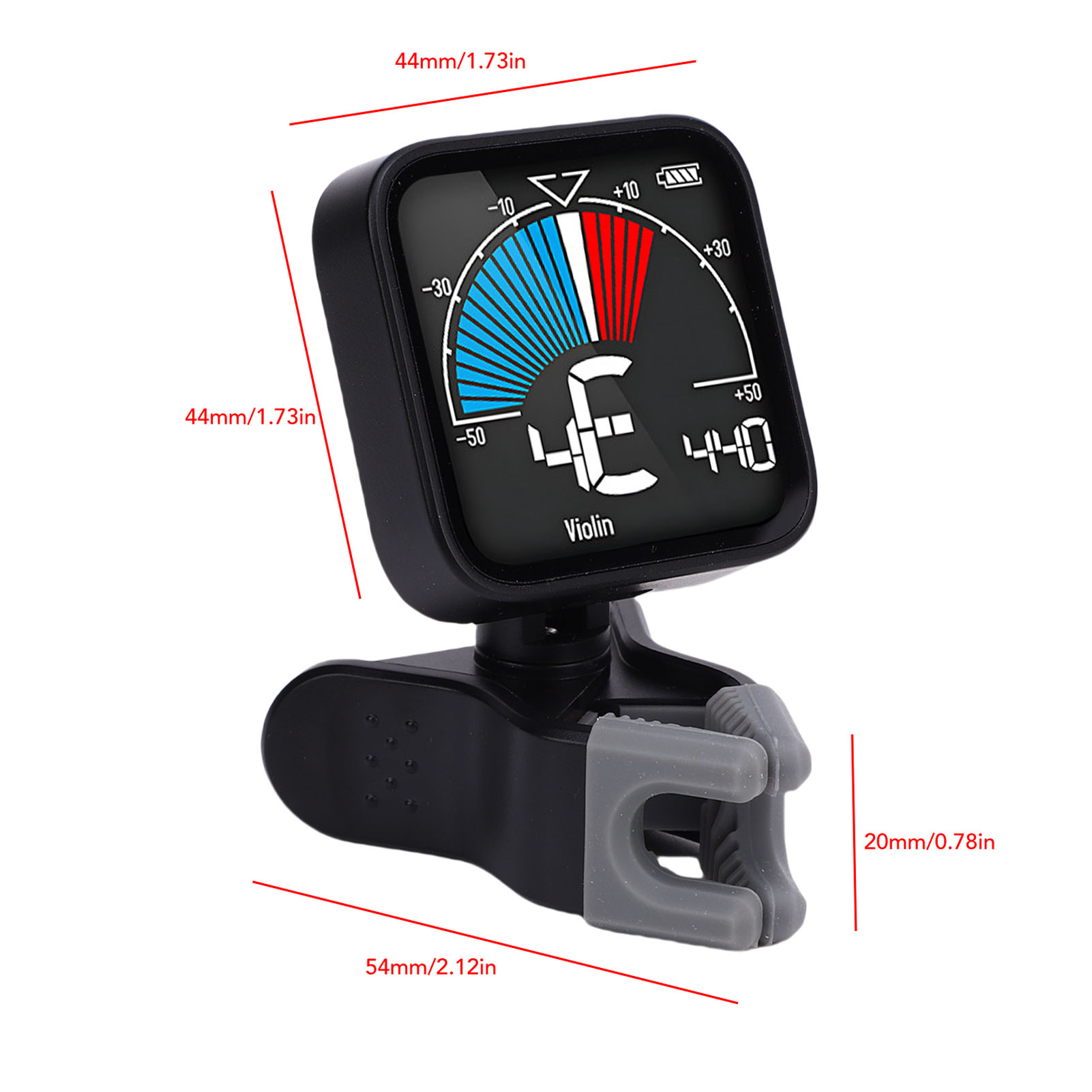 Viola Tuner Electronic Tuner, Metronome Violin Tuner for Cello