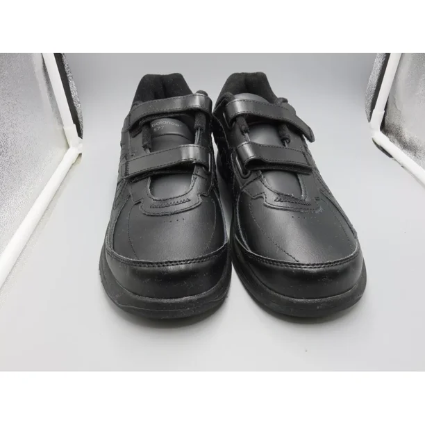 New Balance 577v1 Mens Black Hook & Loop Walking Sneaker Shoes Size 8.5